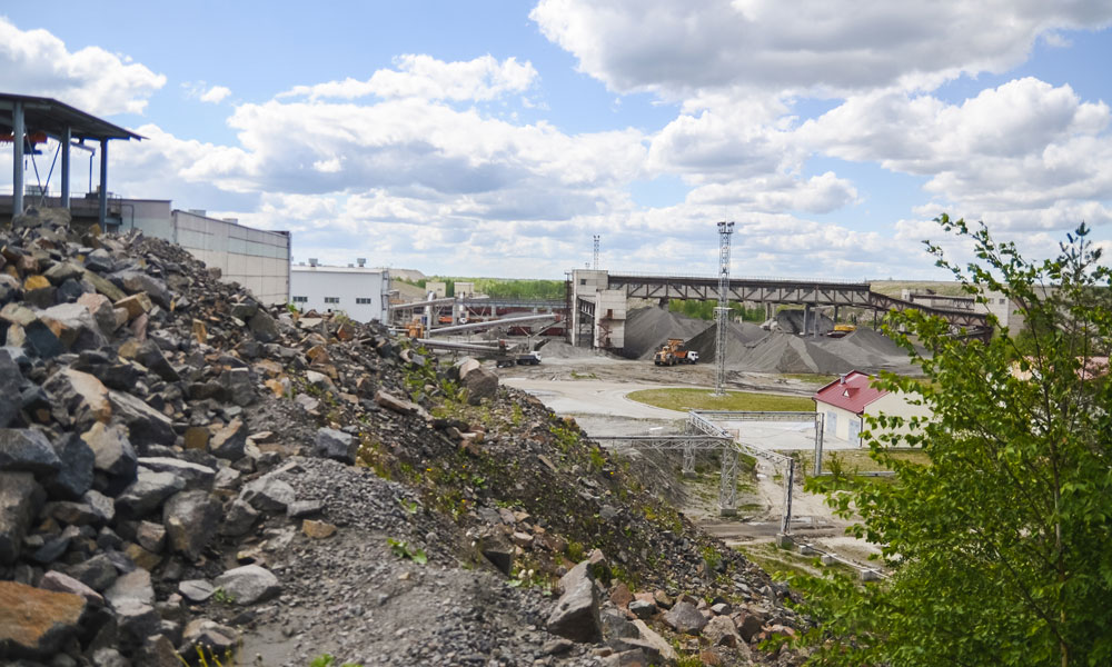 Месторождение Микашевичи в Беларуси - добыча гранитного щебня